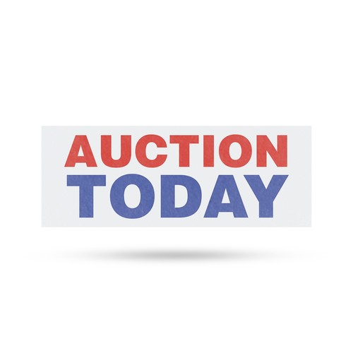 Auction today vinyl decal - vinyl,